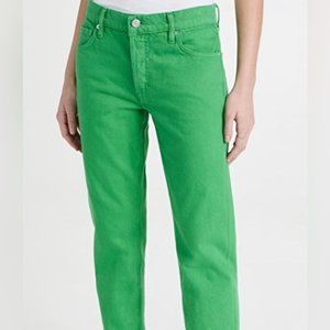 FRAME denim green Le Slouch Jeans S 29